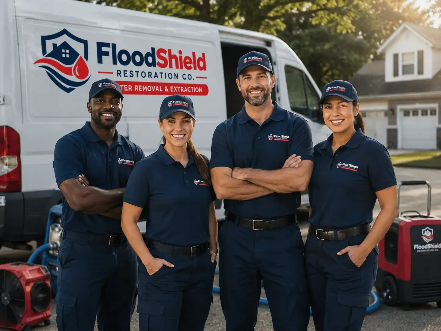 Flood Damage Restoration company in Akron, PA